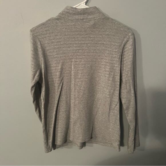 LOT of 2 Studio Works Mock Turtleneck Shirts Women's Size Small Blue Gray - Picture 9 of 9